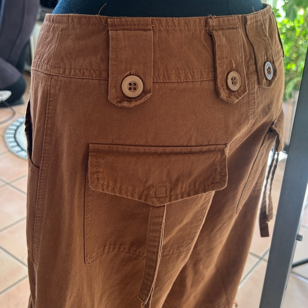 Rust Cargo Pants Worn Twice:) - Picture 3 of 6